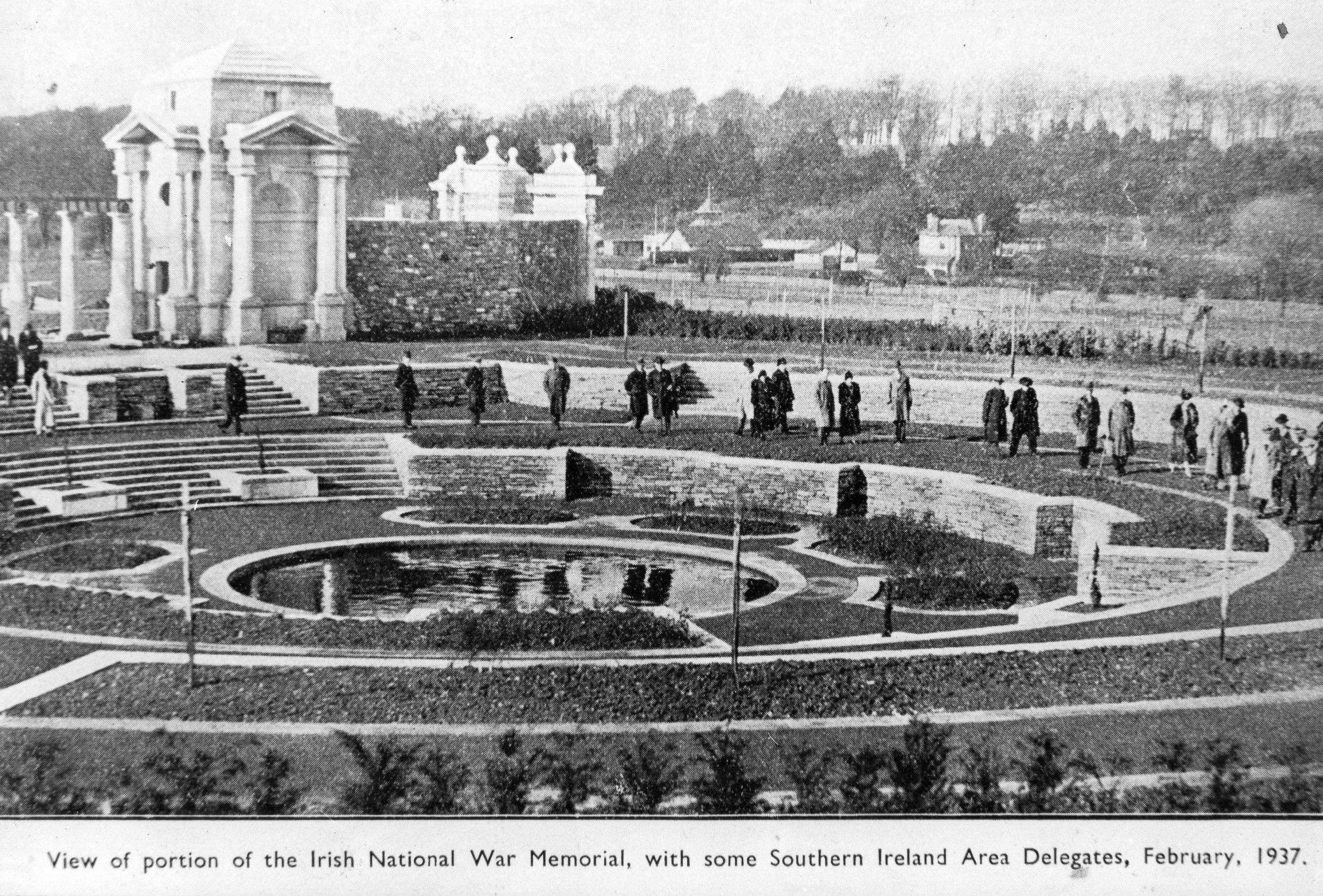 1937 view of the Gardens. OPW. 