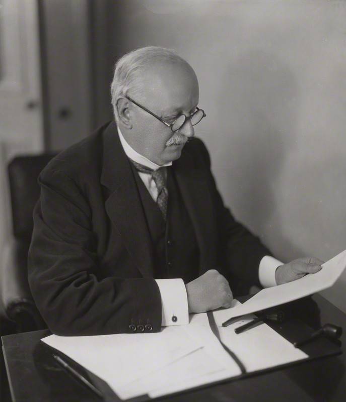 Sir Edwin Lutyens by Elliott and Fry. Bromide Print. National Portrait Gallery, NGP x903383. Used under a Creative Commons License. 