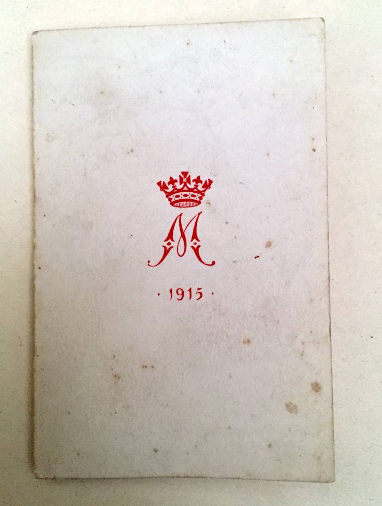 Card from Princess Mary exterior